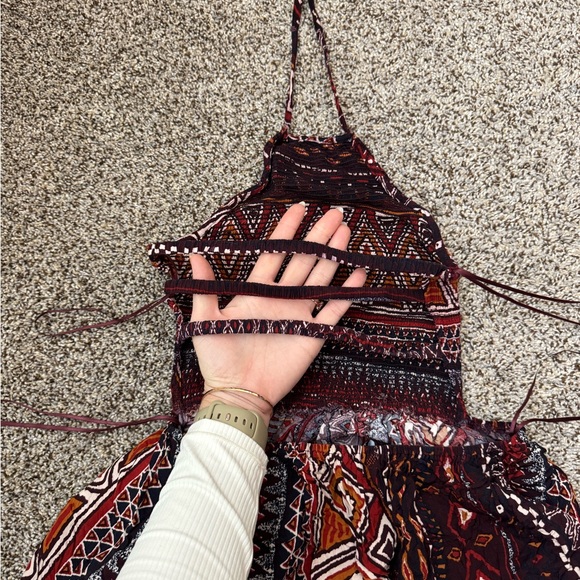 Lulu’s Aztec Halter Cami - Picture 3 of 4